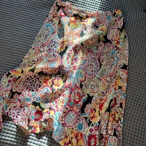 Cabi asymmetrical boho skirt